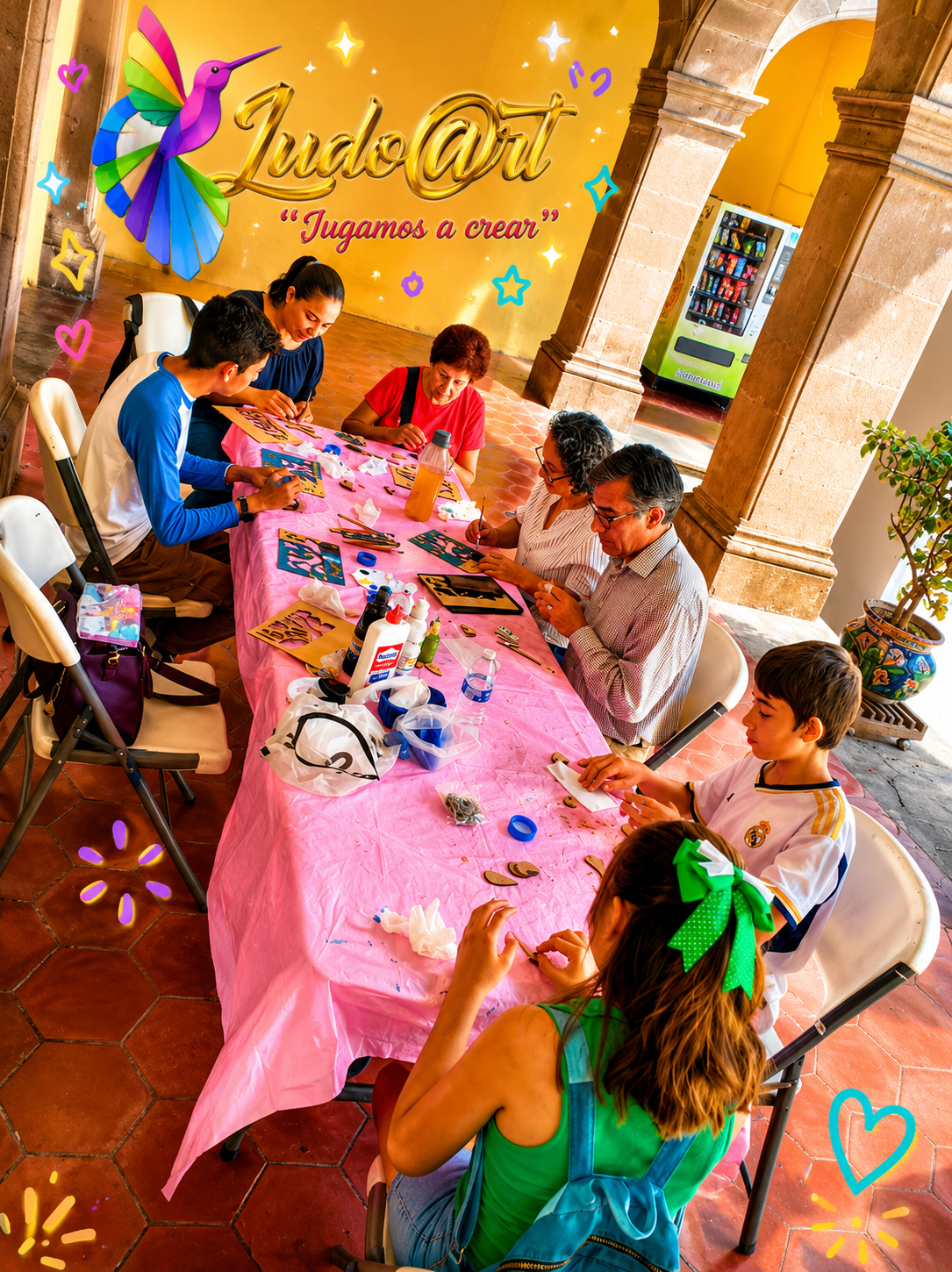Experiencia creativa Ludoart
